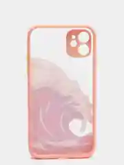 Коралловый чехол "Волна" для iPhone, на айфон 7/8 Plus 11 12/12 Pro 13 XR