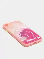 Коралловый чехол "Волна" для iPhone, на айфон 7/8 Plus 11 12/12 Pro 13 XR