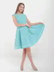 Мятный платье 1001DRESS