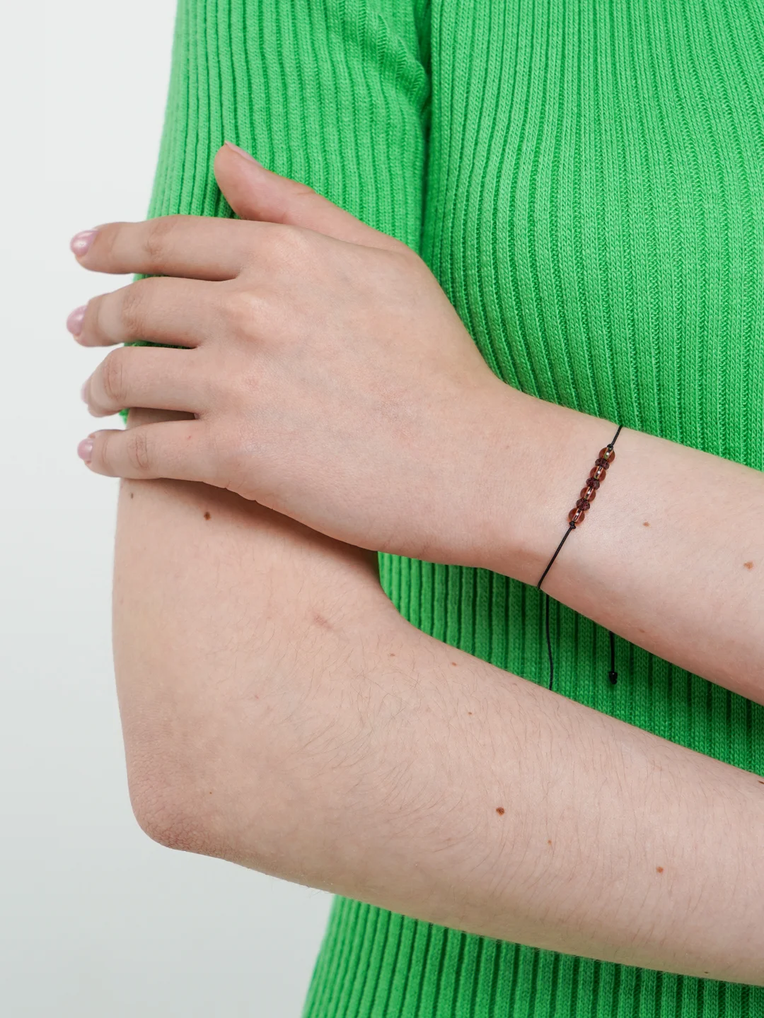 Бирюзовый браслет-нить "Simple bracelete"