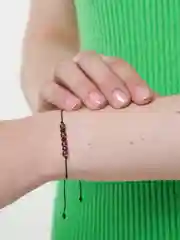 Бирюзовый браслет-нить "Simple bracelete"