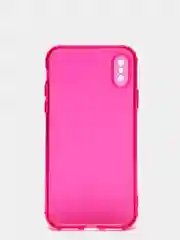 Фиолетовый чехол для iPhone XS/12 Mini/12 Pro Max цветной матовый, прозрачный