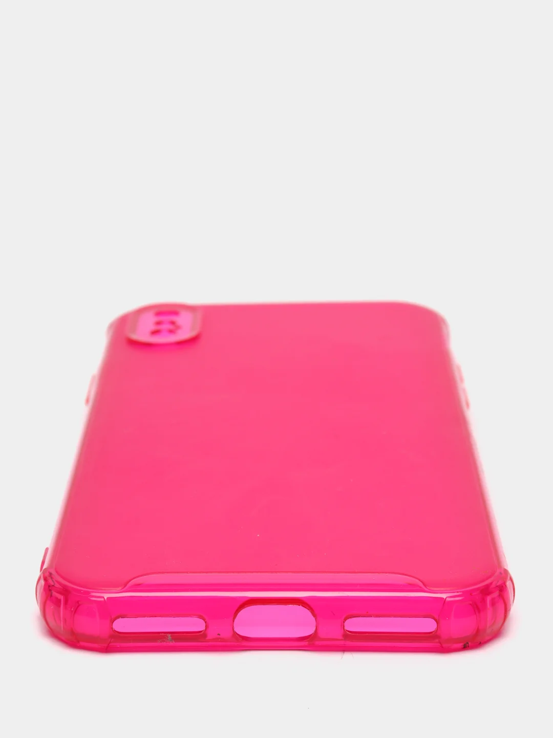 Фиолетовый чехол для iPhone XS/12 Mini/12 Pro Max цветной матовый, прозрачный
