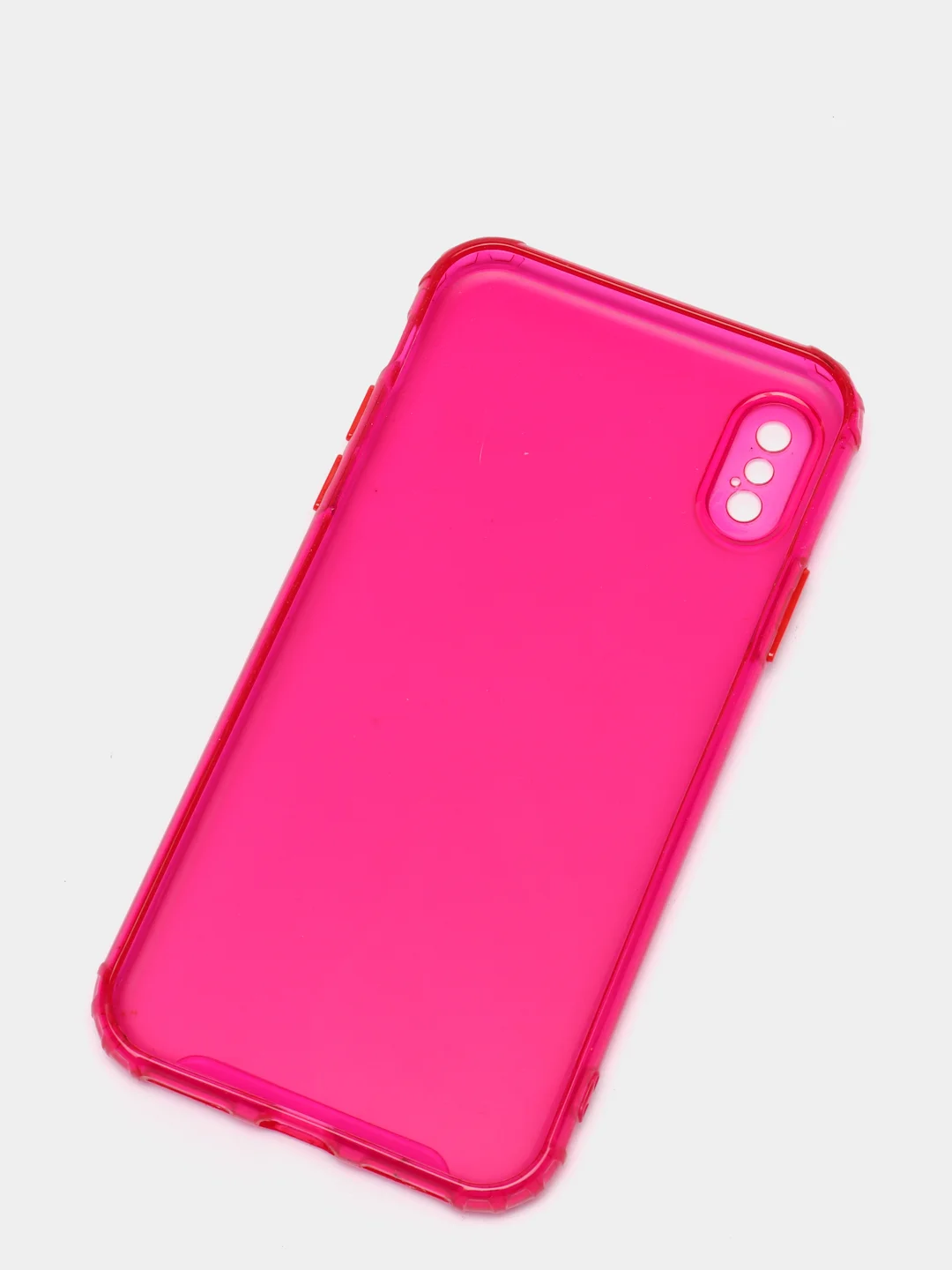 Фиолетовый чехол для iPhone XS/12 Mini/12 Pro Max цветной матовый, прозрачный