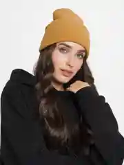 Терракотовый шапка женская