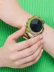 Золотистый хаки умные часы FD68