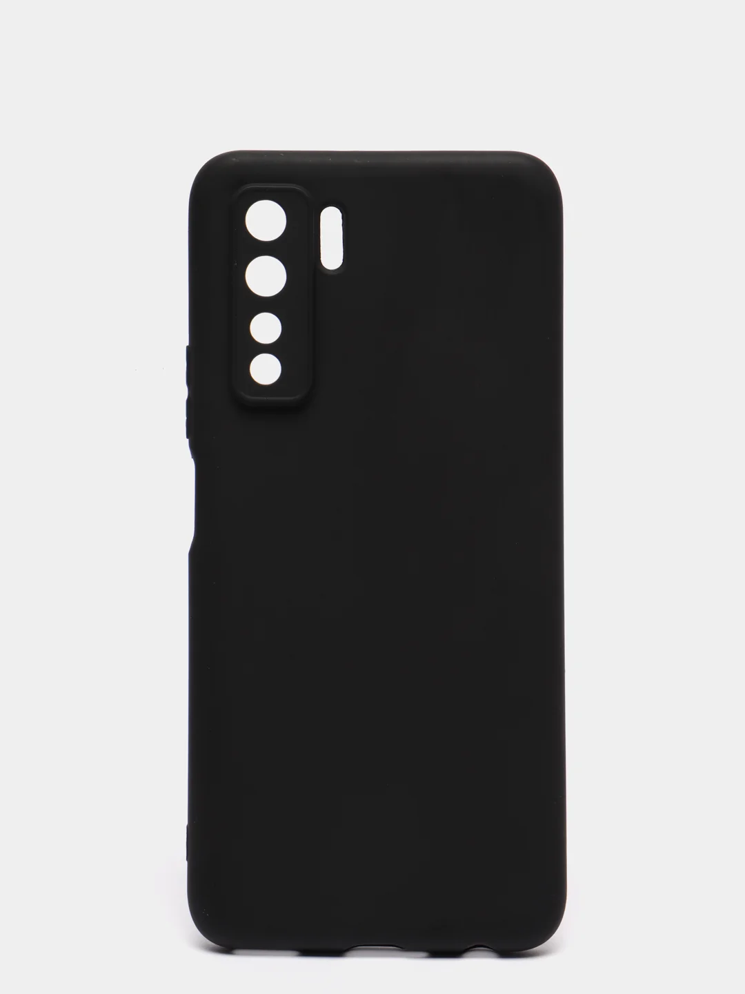 Черный чехол Huawei Honor 30s, Хуавей Хонор 30с черный, силиконовый