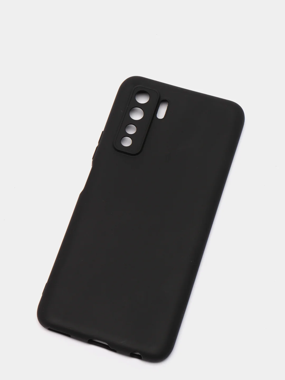 Угольный чехол Huawei Honor 30s, Хуавей Хонор 30с черный, силиконовый