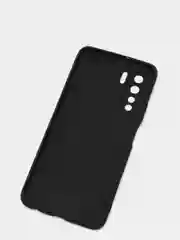 Угольный чехол Huawei Honor 30s, Хуавей Хонор 30с черный, силиконовый