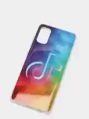 Синий чехол Samsung Galaxy A41 (Самсунг Галакси А41) чехол силиконовый с рисунком