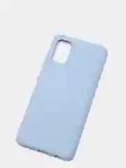 Небесно-голубой чехол Silicone Cover для Samsung Galaxy A41, Самсунг Галакси А41 силиконовый