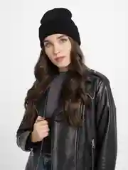Черный шапка женская