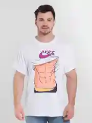 Белый футболка CoolPodarok с принтом