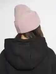Бежевый меланж шапка женская