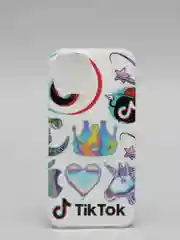 Серебряный чехол iPhone 12 / 12 Pro, 12 Pro Max, 12 Mini чехол силиконовый с рисунком