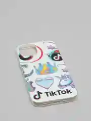 Серебряный чехол iPhone 12 / 12 Pro, 12 Pro Max, 12 Mini чехол силиконовый с рисунком