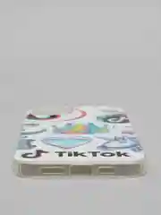 Серебряный чехол iPhone 12 / 12 Pro, 12 Pro Max, 12 Mini чехол силиконовый с рисунком