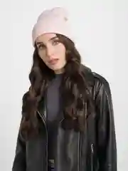 Розовый шапка женская