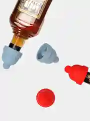 Серый металлик пробка для бутылки