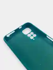 Красный чехол Xiaomi Redmi Note 11 4G, Redmi Note 11S силиконовый, цветной, с мягким подкладом