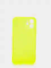Желтый силиконовый чехол для iPhone 11, iPhone 12