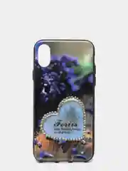 Фиолетовый чехол для Apple iPhone X
