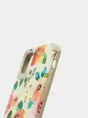 Желтый кожаный чехол для