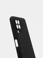 Черный карбоновый чехол для Samsung A12, A22, A33, A53, A51, A51, A21S, A20, A30, A50, A30S, M31S