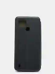 Темно-синий чехол-книжка для Realme C21 2021