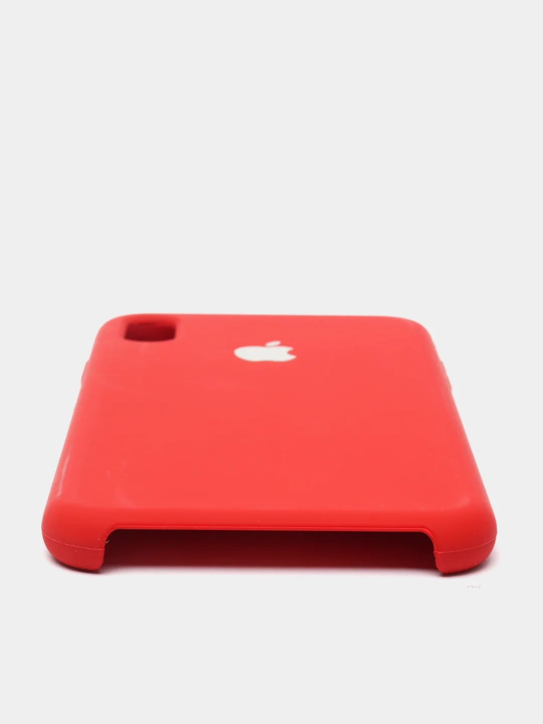 Красный чехол Silicone Case для iPhone XS MAX