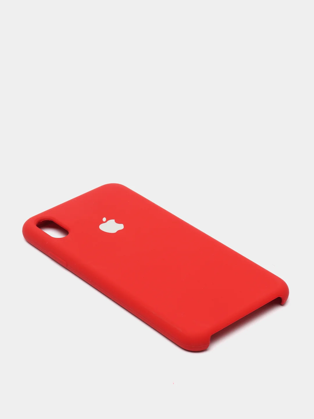 Красный чехол Silicone Case для iPhone XS MAX