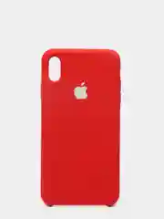 Красный чехол Silicone Case для iPhone XS MAX