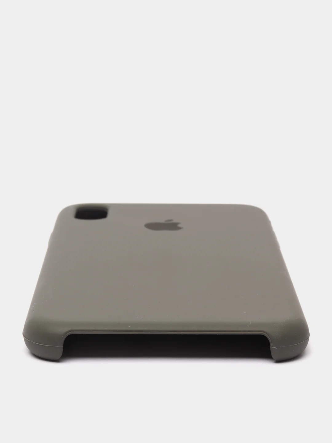 Черный чехол Silicone Case для iPhone XS MAX