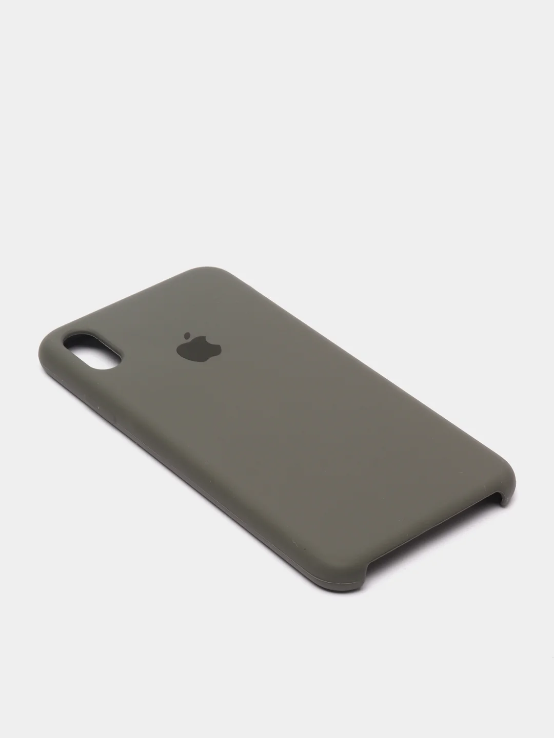 Черный чехол Silicone Case для iPhone XS MAX