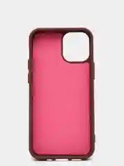 Пурпурный чехол Apple iPhone 12 mini (5.4") silicone case силиконовый с закрытым низом бархат внутри