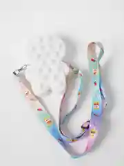 Белый сумка Поп ит, Pop it, Попит кошелёк, сумка для девочки