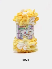 Пряжа Alize Puffy Color 100% Микрополиэстер 100г  9м