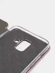 Розовый чехол-книжка Samsung Galaxy A6 2018, Самсунг Галакси А6 2018