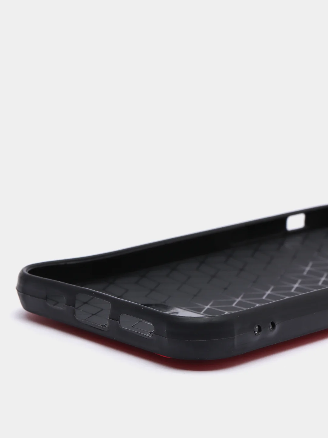 Красный чехол iPhone XR, 11, 12, 12 Pro max, 13, 13 Pro, 13 Pro max силиконовый
