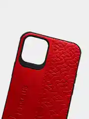 Красный чехол iPhone XR, 11, 12, 12 Pro max, 13, 13 Pro, 13 Pro max силиконовый