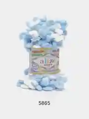 Ледяной пряжа Alize Puffy Color 100% Микрополиэстер 100г  9м