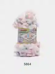 Прозрачный пряжа Alize Puffy Color 100% Микрополиэстер 100г  9м