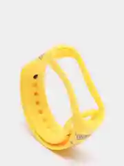 Желтый ремешки с рисунком для Xiaomi Mi Band 3 и 4