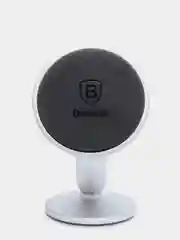 Серебряный универсальный магнитный держатель Baseus Bullet, 3 вида