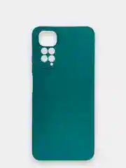 Красный чехол Xiaomi Redmi Note 11 4G, Redmi Note 11S силиконовый, цветной, с мягким подкладом