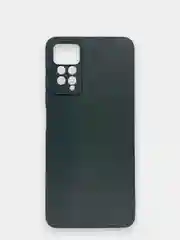 Черный чехол Redmi Note 11 Pro / Note 12 4G Редми Нот 11 Про цветной с мягким подкладом