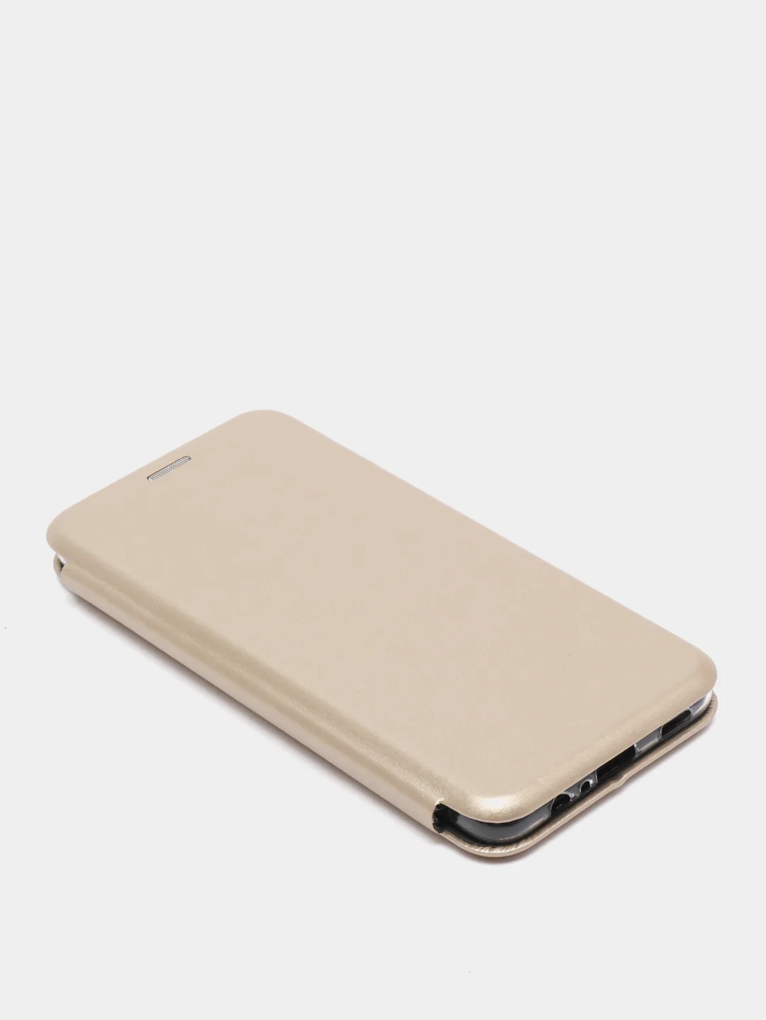 Золотой чехол книжка Samsung Galaxy A12 / M12