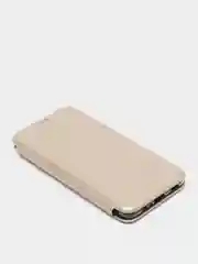 Золотой чехол книжка Samsung Galaxy A12 / M12