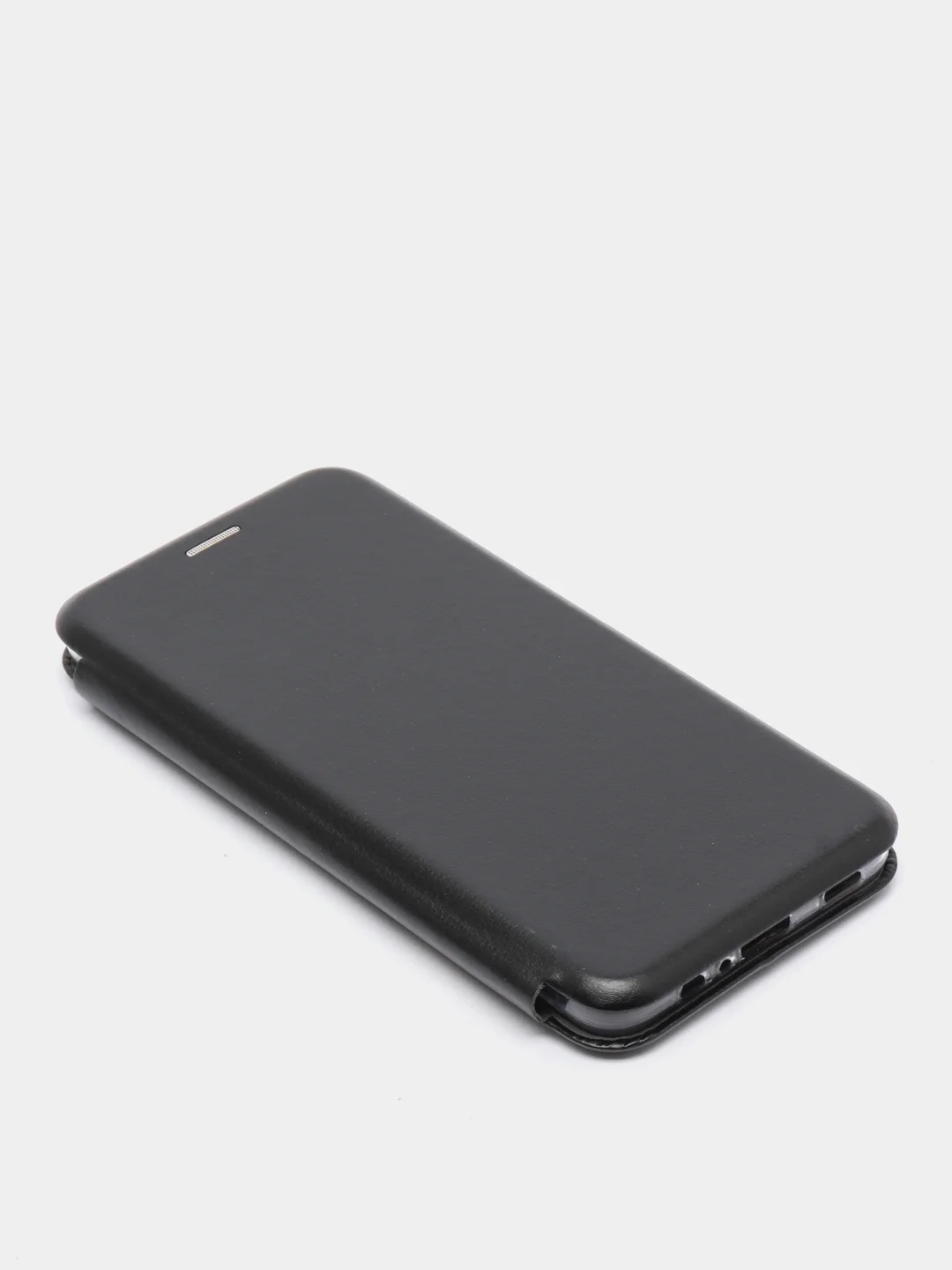 Черный чехол книжка Samsung Galaxy A12 / M12