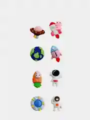 Фигурки-кабошоны для рукоделия "Космос"